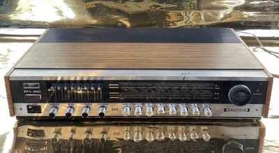 Ricevitore Radio Grundig RTV 400 Impianto HiFi Vintage Rarità Elettrodomestico Legno - Immagine 1 di 4