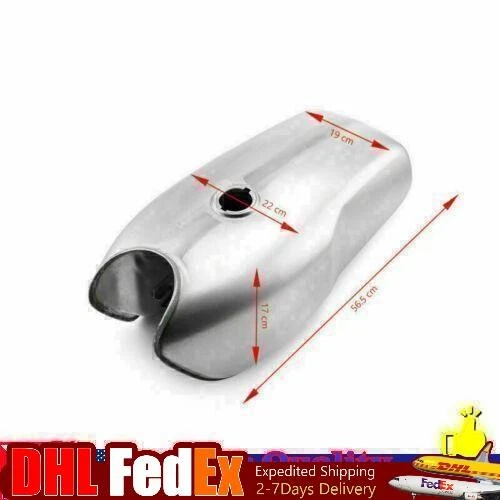 Cafe Racer Motorcycle Gas Fuel Tank 9L 2.4 Gallon FORuzuki For Yamaha For BMW S0 Foto 1 de 4