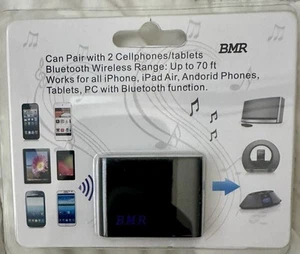 BMR A2DP Bluethooth Music Receiver Adapter 30-Pin Dock Bose Speaker - Picture 1 of 2