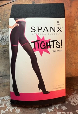 Medias Spanx - Cintura alta - Opacas - Estilo 167 - Modelado todo el día - Negro - G Foto 1 de 4