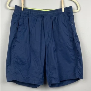 Pantalones cortos deportivos Birddogs azul marino de rendimiento talla M largos - Imagen 1 de 5