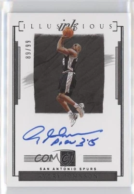 Tinta ilustre impecable Panini 2021-22/99 Avery Johnson #IL-AJN automática Foto 1 de 2