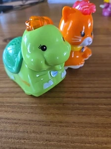 VTech Go Go Smart Animals Turtle And Cat - Picture 1 of 4