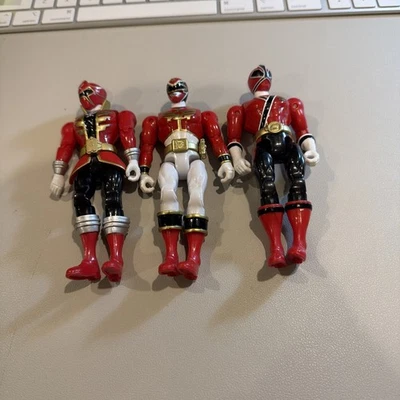 Figuras de acción Power Rangers Super Mega Force Pirate 5" - Lote de 3 Foto 1 de 2
