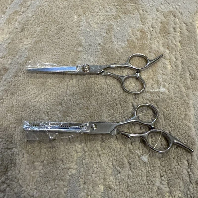Professional Salon Hair Cutting Scissors Barber Shears Hairdressing Brand Unknow - Image 1 of 4