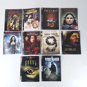 Horror DVD Lot Orphan Goblin Nine Dead Dorian Gray Thriller Sci-Fi Movie Set - Picture 1 of 9