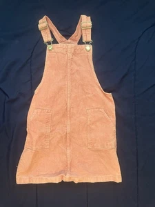 Mono de pana rosa con bolsillos talla 7 H&M para niñas - Imagen 1 de 7