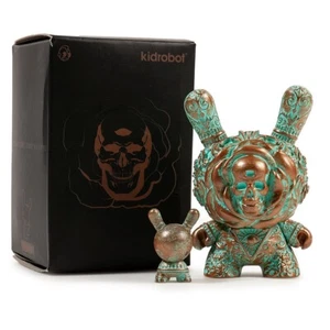 Kidrobot Arcane Divination 3” Dunny Clairvoyant Patina IamRetro Exclusive J*Ryu - Picture 1 of 6
