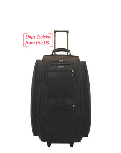 Las mejores ofertas en Maletas de lona negra | eBay