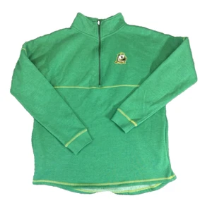 Oregon Ducks Stadium Athletics Women’s Medium Sweatshirt 1/4 Zip Pullover Mock - Picture 1 of 8