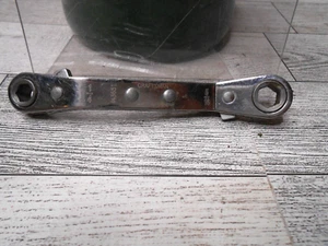 Craftsman ratcheting Box End Wrench 1/4 5/16 43651 Offset 6 Point - Bild 1 von 8