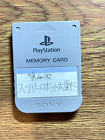 Official Genuine OEM Sony PlayStation  PS Memory Card Original