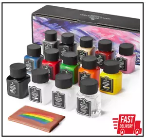 14 Original Colors Acrylic Leather Paint Kit for Shoes Sneaker Couches Bags New - Picture 1 of 3