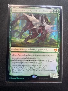 MTG, Vorinclex, Monstrous Raider, Foil, Phyrexian, Kaldheim, von 2021, NM/M - Bild 1 von 3
