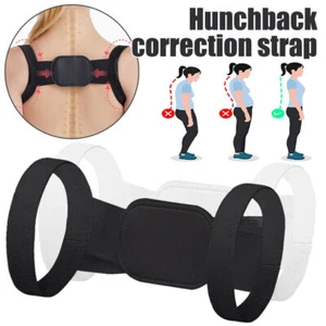 Hunchback Correction Strap Straightener Corrector Posture Corrector Shoulder/ - Picture 1 of 16