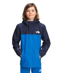 THE NORTH FACE Boys' Resolve Reflective Jacket, Hero Blue, X-Large - Picture 1 of 3