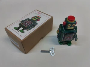 N.R. (MS519) Robot mécanique en tôle (marcheur) - Imagen 1 de 8