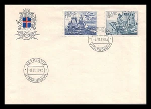 Iceland 1983 FDC, Fishing Industry. Lot # 5. - Picture 1 of 2