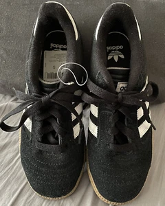 Adidas Shoe Youth 2 1/2 Black Gum Busenitz Pro Skate Casual Sneaker - Picture 1 of 7