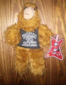 NWT Vintage Alf Born to Rock Burger King Exclusive Hand Puppet w/ Guitar Tag - Picture 1 of 3