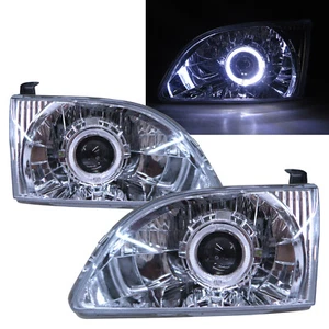 SIENNA XL10 01-03 Guide LED Halo Projector Headlight CH for TOYOTA RHD - Picture 1 of 7