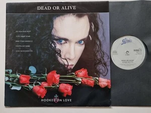 Dead Or Alive - Hooked On Love 12'' Vinyl Maxi UK - Picture 1 of 5