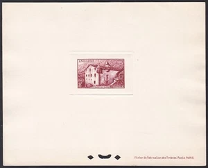 Fr. Andorra Sc120 La Maison des Vallees, Architecture, Deluxe Proof - Picture 1 of 1