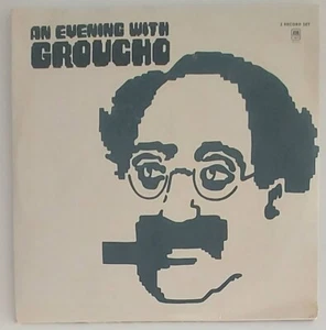 GROUCHO MARX SEALED DOUBLE LP AN EVENING WITH GROUCHO A&M 1972 - Picture 1 of 1
