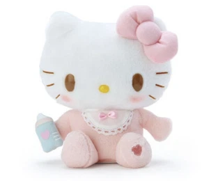 Sanrio Japan Hello Kitty Talking Baby Doll 8” Pink Kawaii Toy Collectible Anime - Picture 1 of 4