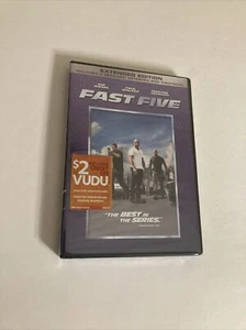 Fast Five DVD Widescreen Vin Diesel 2011 Movie (NEW/SEALED) - Picture 1 of 8
