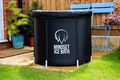 Large ICE BATH, Outdoor Tub - 300L (fits 6ft3!) Includes Cover + Thermometer - Image 1 of 4
