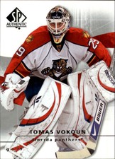 2008-09 SP Authentic Hockey #6 Tomas Vokoun