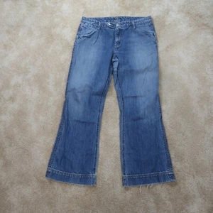 Eddie Bauer Bootcut jeans donna 12 pantaloni denim blu - Foto 1 di 11