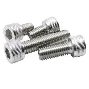 Tornillos de tapa de cabeza de enchufe 4-40, accionamiento hexagonal Allen acero inoxidable 18-8 - Imagen 1 de 31