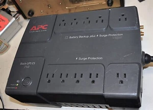 APC BACK-UPS ES 750 NO BATTERIES GOOD CONDITION DESKTOP MODEL SCHOOL SURPLUS - Picture 1 of 2