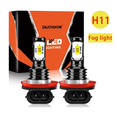 Kit de faros antiniebla LED blanco súper brillante para Ford Fiesta 2011-2016 Foto 1 de 4