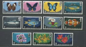 Solomon Islands QEII 1972 set to 35 cents mint o.g. hinged - Picture 1 of 1