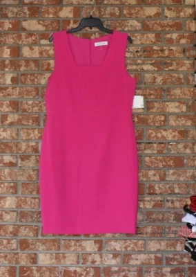 Kasper Pink Sleeveless Dress Size 12 NWT - Image 1 of 3