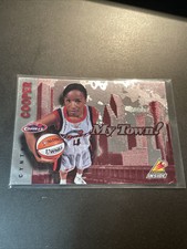1997 Pinnacle WNBA Cynthia Cooper My Town #7 Rookie Houston Comets USC Trojans