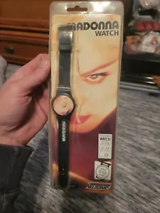 Madonna Uhr Blond Ambition Junge Spielzeug offiziell 1990 LCD versiegelt selten Sammlerstück - Bild 1 von 2