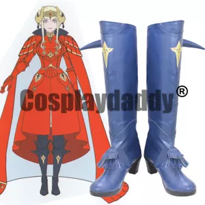 Fire Emblem: Three Houses Lady Edelgard Flame Emperor Cosplay Shoes Boots X002 - Picture 1 of 6