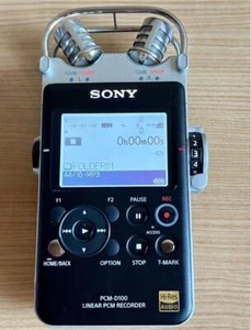 Sony PCM-D100 Linear PCM Recorder High Resolution Audio Portable Black - Picture 1 of 14