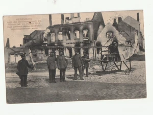 AK 1 WK Feldpost Neidenburg Luftschiff 1914 - Picture 1 of 2