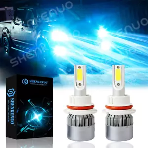 For NISSAN Frontier 2001-2018 LED Headlight Kit 9007 HB5 8000K Hi/Low Bulb - Imagen 1 de 11