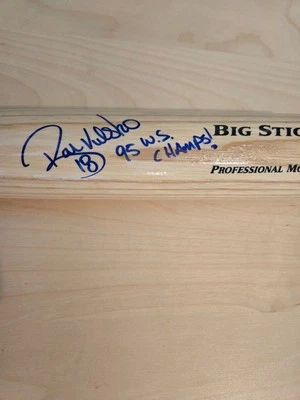 Bate de béisbol profesional Rawlings Adirondack firmado por Ryan Klesko Foto 1 de 3