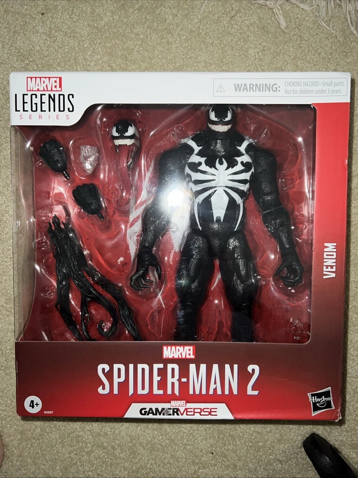 Figura de acción Hasbro Spider-Man 2 Marvel Legends Gamerverse Venom Foto 1 de 1
