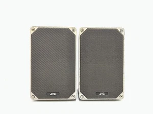 JVC S M3 Mini Speakers 2 Way System 50 Watts RMS Vintage 1977 Working Good Look - Imagen 1 de 11