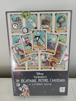 Disney Tim Burton’s THE NIGHTMARE BEFORE CHRISTMAS | A Lotería Game Brand New! - Image 1 of 4