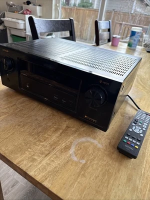 Denon AVR-3400H 7.2 Channel 250W Power Amplifier for 4K Ultra HD - Image 1 of 4