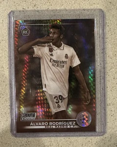 ALVARO RODRIGUEZ RC 2022-23 Topps Stadium Club Chrome Sepia Refractor #’d /75 - Picture 1 of 2
